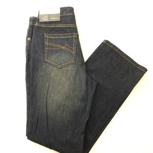 Liz Claiborne Slim Bootcut Stretch Jean 10 AA00022
